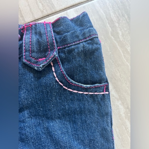 Y2K Ariel the little mermaid embroidered denim size 5‎ - Picture 3 of 6